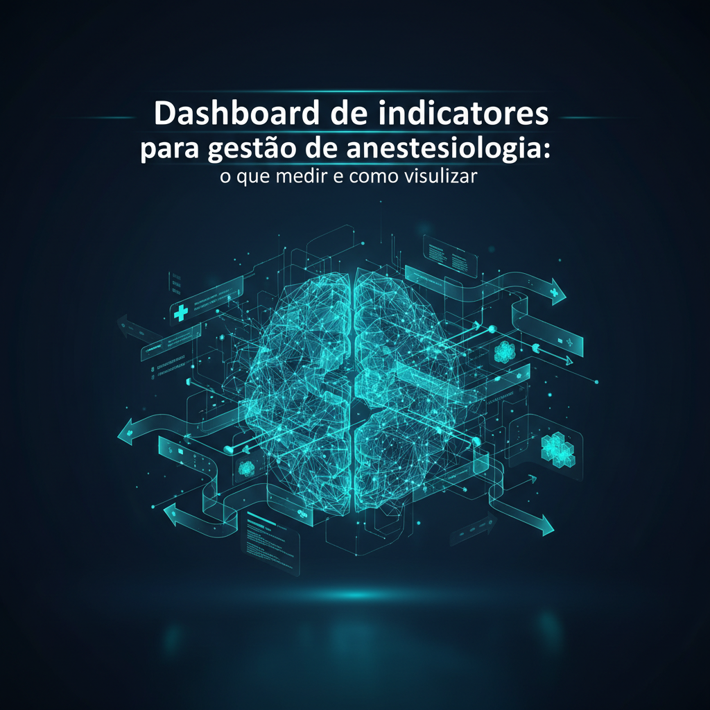 Dashboard de indicadores para gestão de anestesiologia: o que medir e como visualizar
